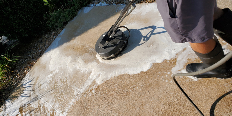 Patio Cleaning in Lawrence, Kansas