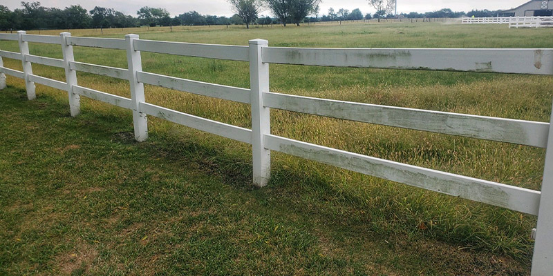 Fence Cleaning in Lawrence, Kansas