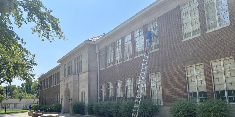 Commercial Brick Cleaning in Topeka, Kansas